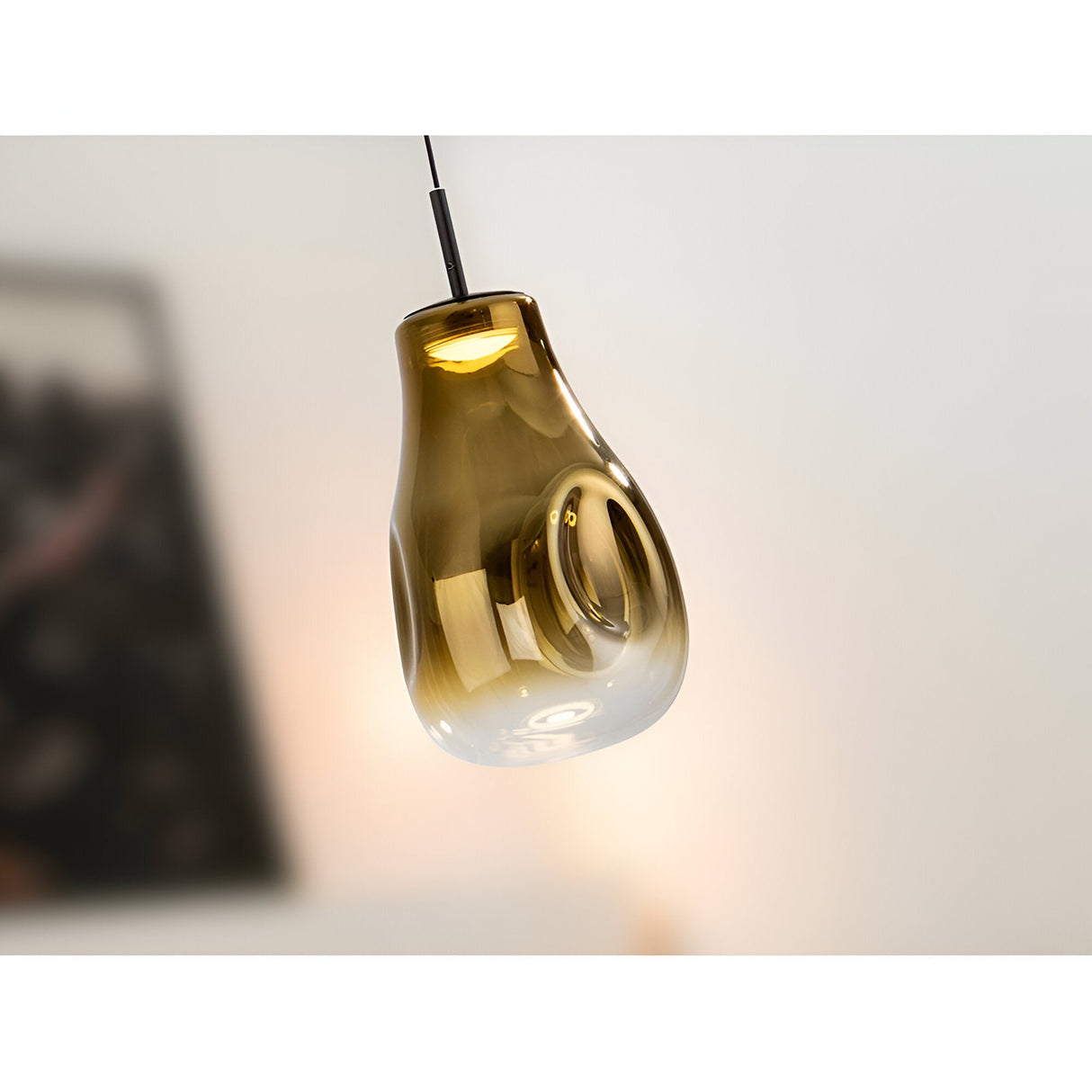 Aledis LED Light Glass Pendant 6W 3000K - Gold