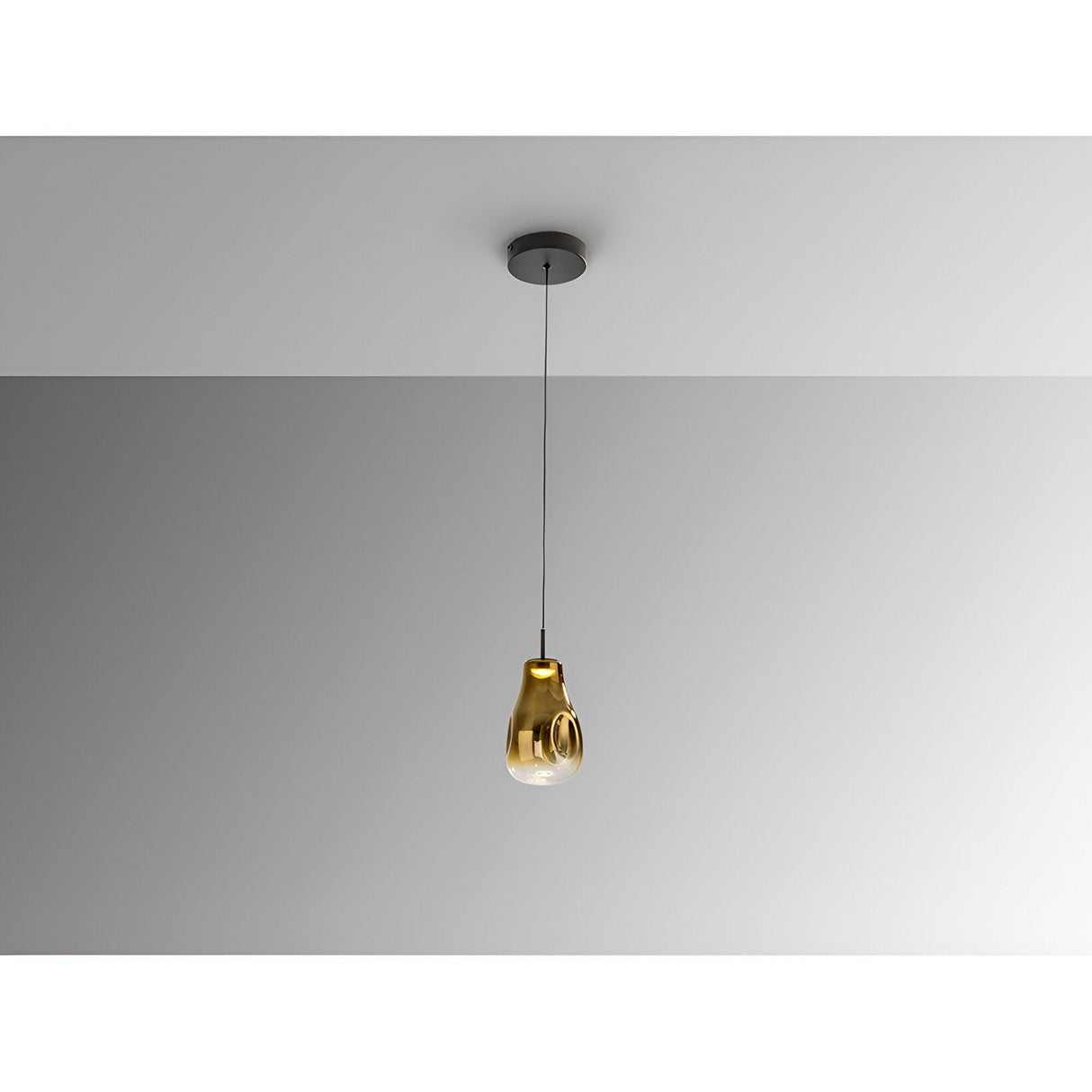 Aledis LED Light Glass Pendant 6W 3000K - Gold