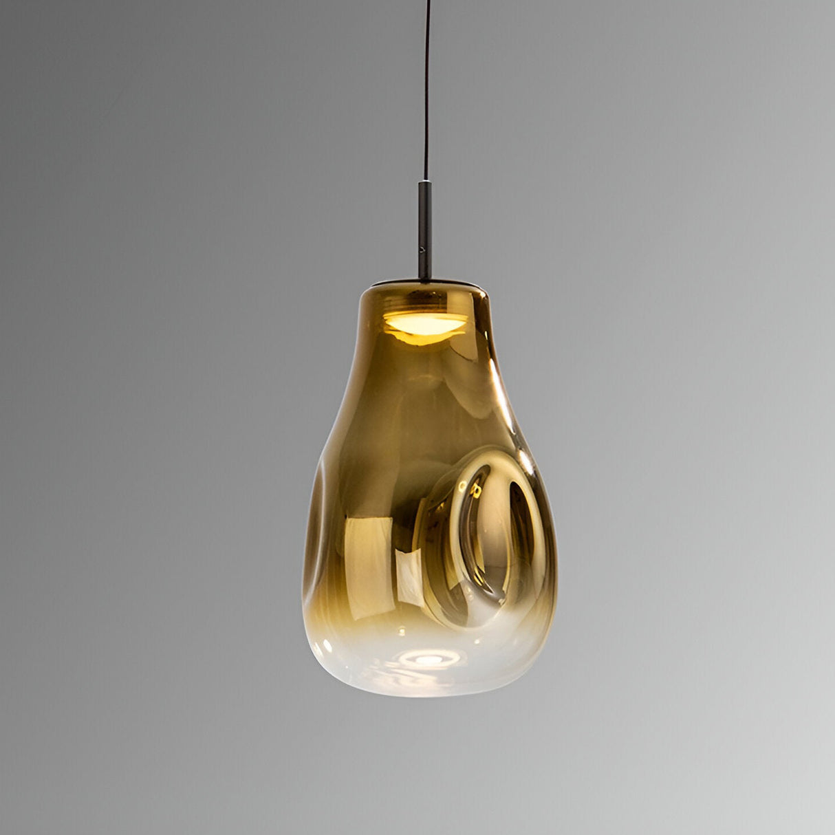 Aledis LED Light Glass Pendant 6W 3000K - Gold