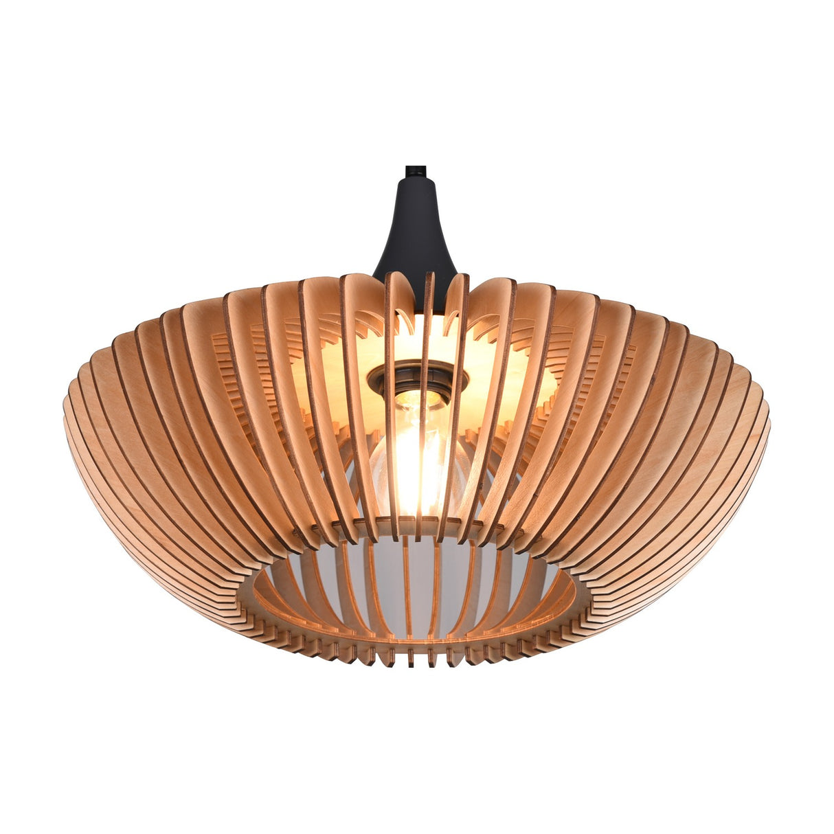 Colino Wooden Pendant – Anthracite