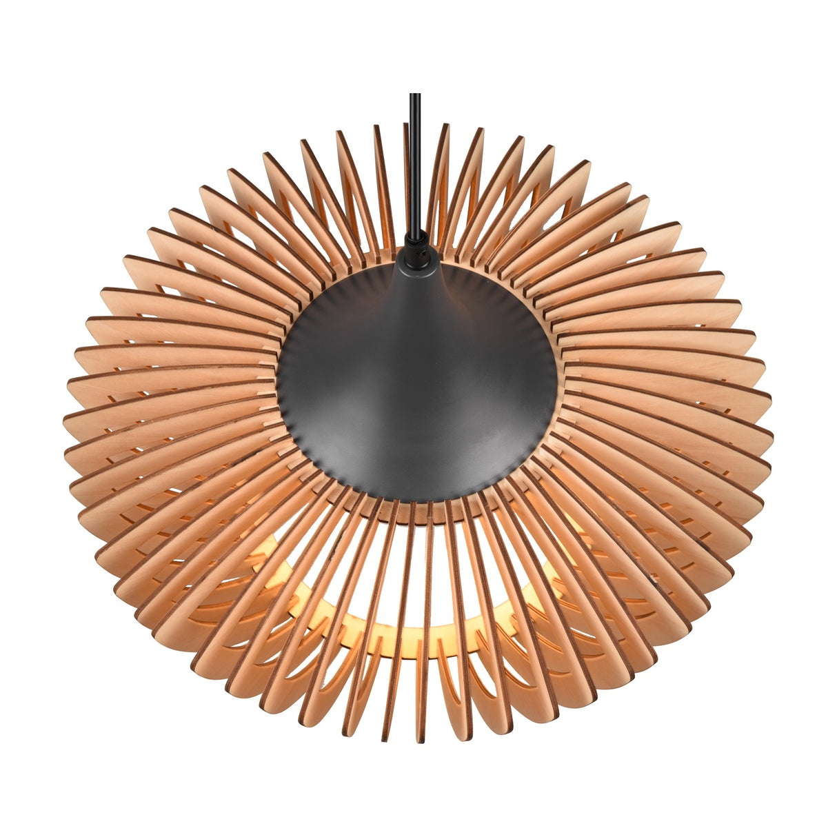 Colino Wooden Pendant – Anthracite