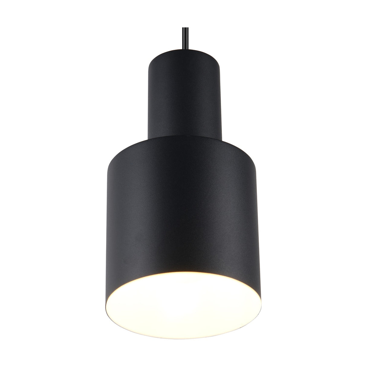 Agudo Cone Pendant – Matt Black