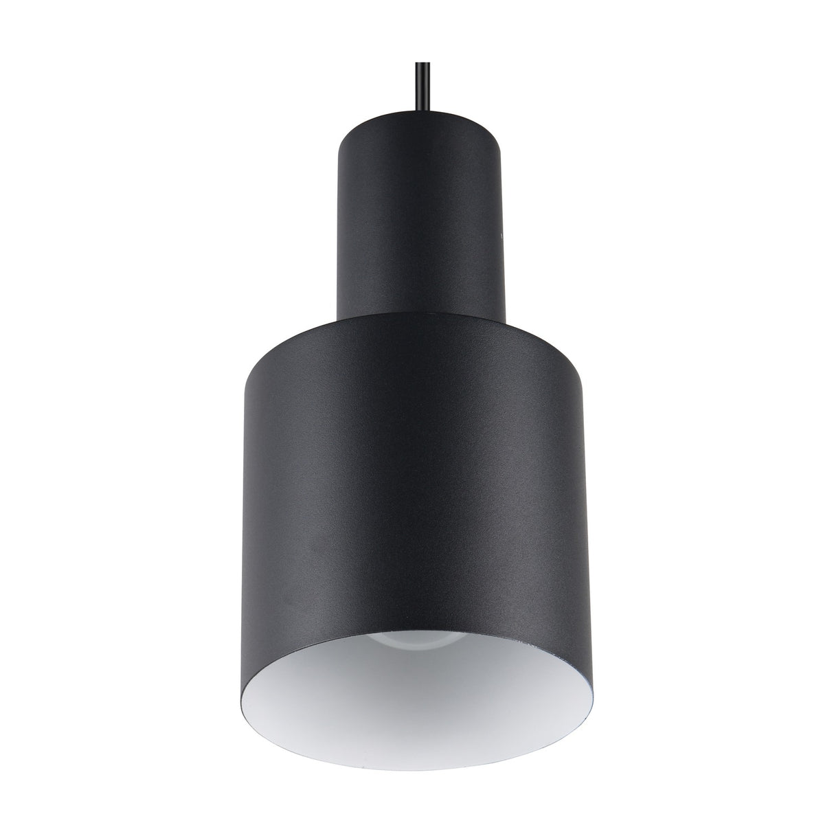 Agudo Cone Pendant – Matt Black