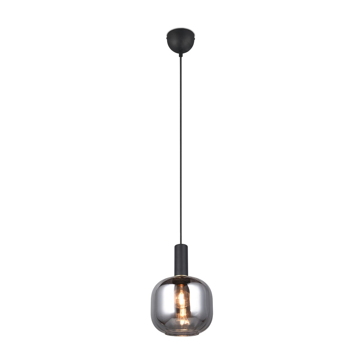 Diva Globe Pendant – Black & Grey