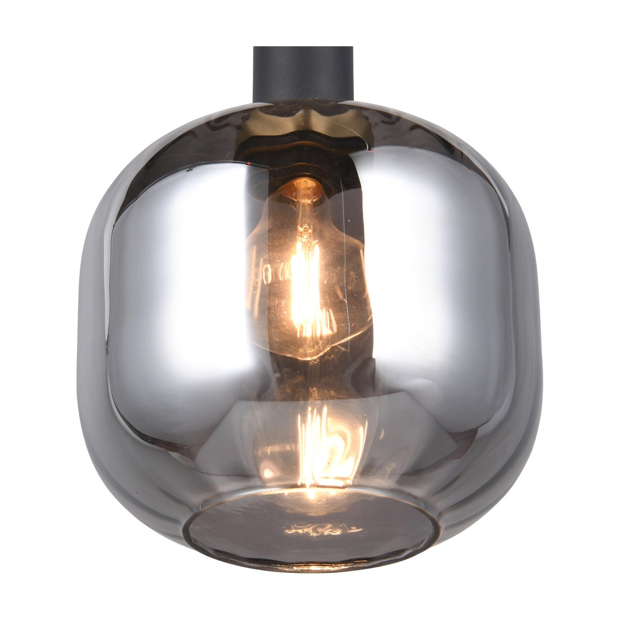 Diva Globe Pendant – Black & Grey