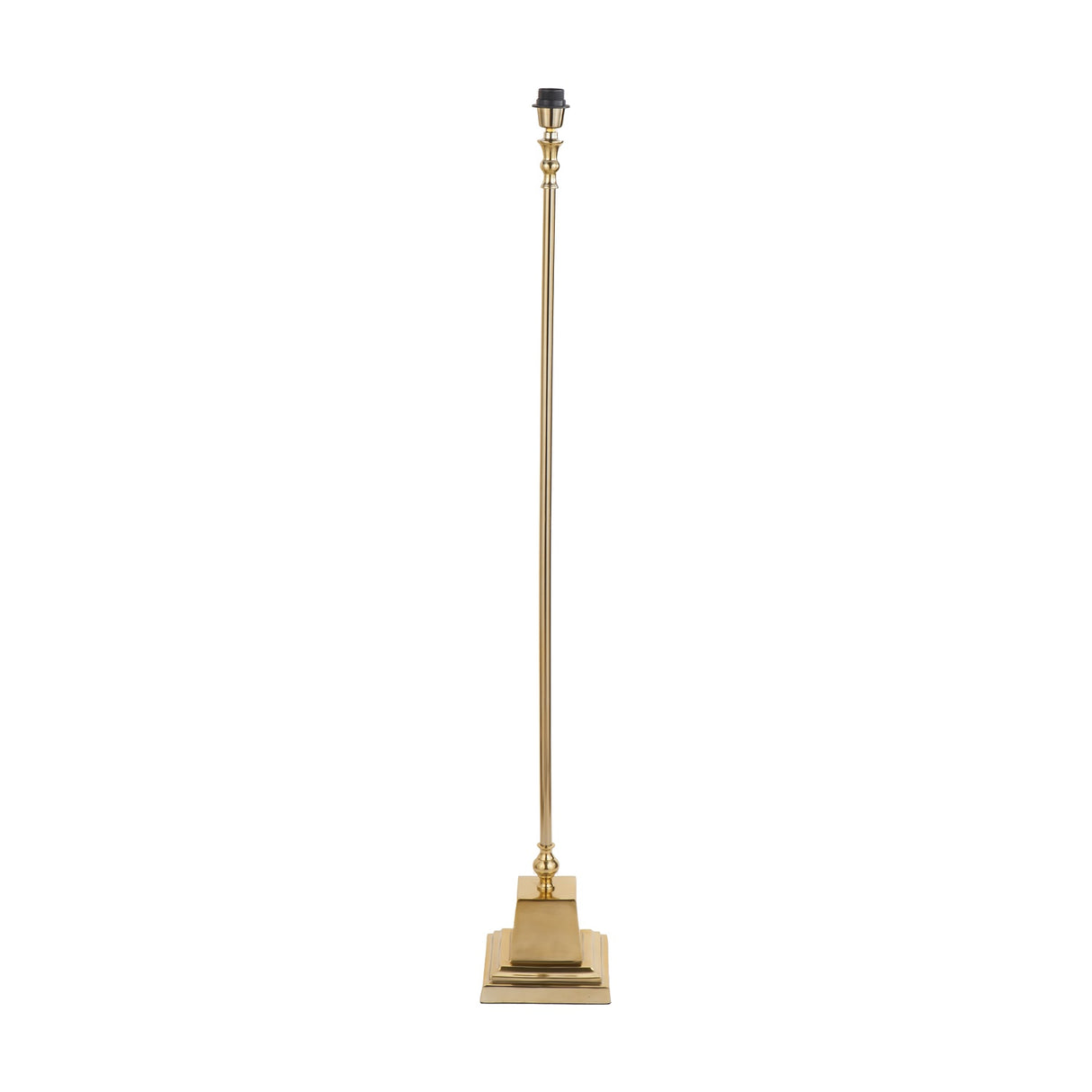 Claudius Gold Aluminium Stick Floor Lamp Base - 141cm