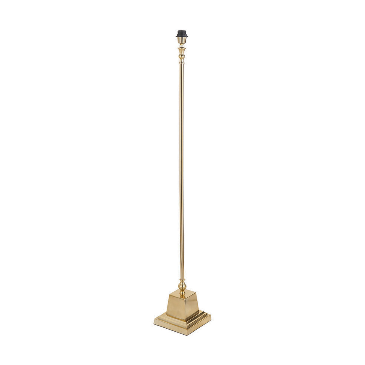 Claudius Gold Aluminium Stick Floor Lamp Base - 141cm