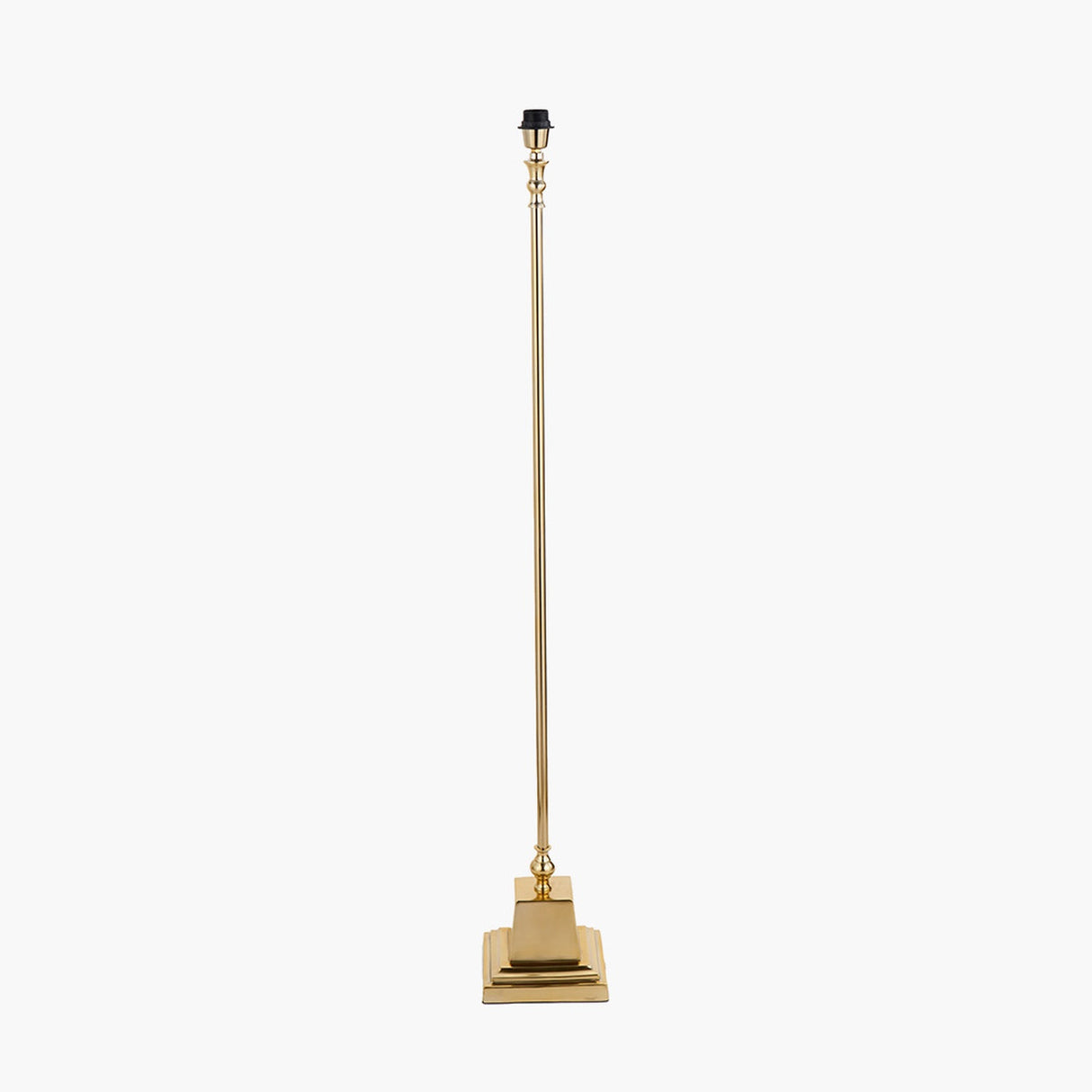 Claudius Gold Aluminium Stick Floor Lamp Base - 141cm