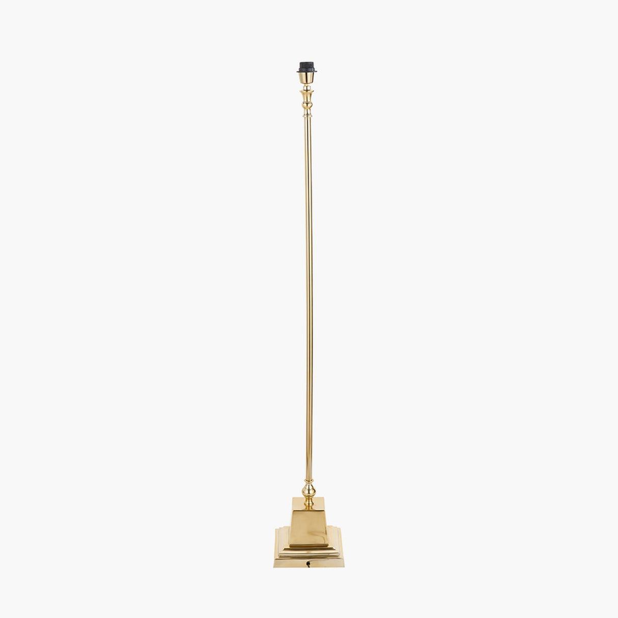 Claudius Gold Aluminium Stick Floor Lamp Base - 141cm