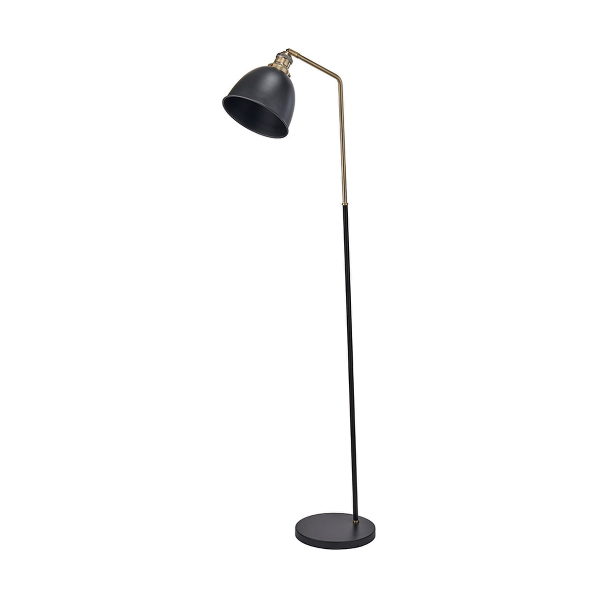 Augusto Black & Gold Task Floor Lamp - 170cm