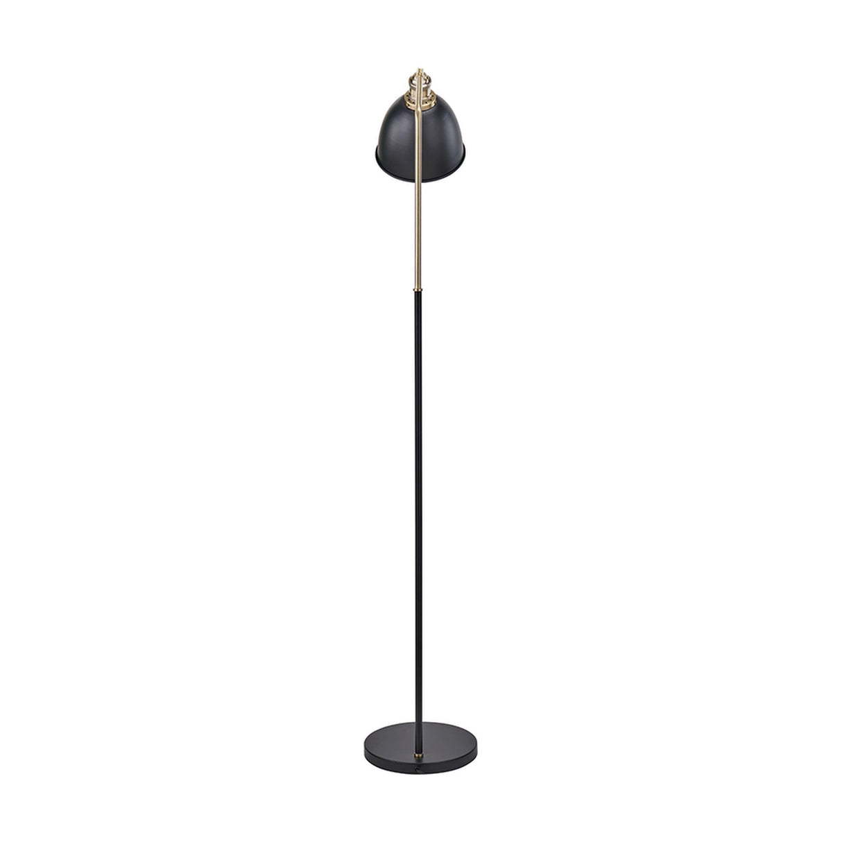 Augusto Black & Gold Task Floor Lamp - 170cm
