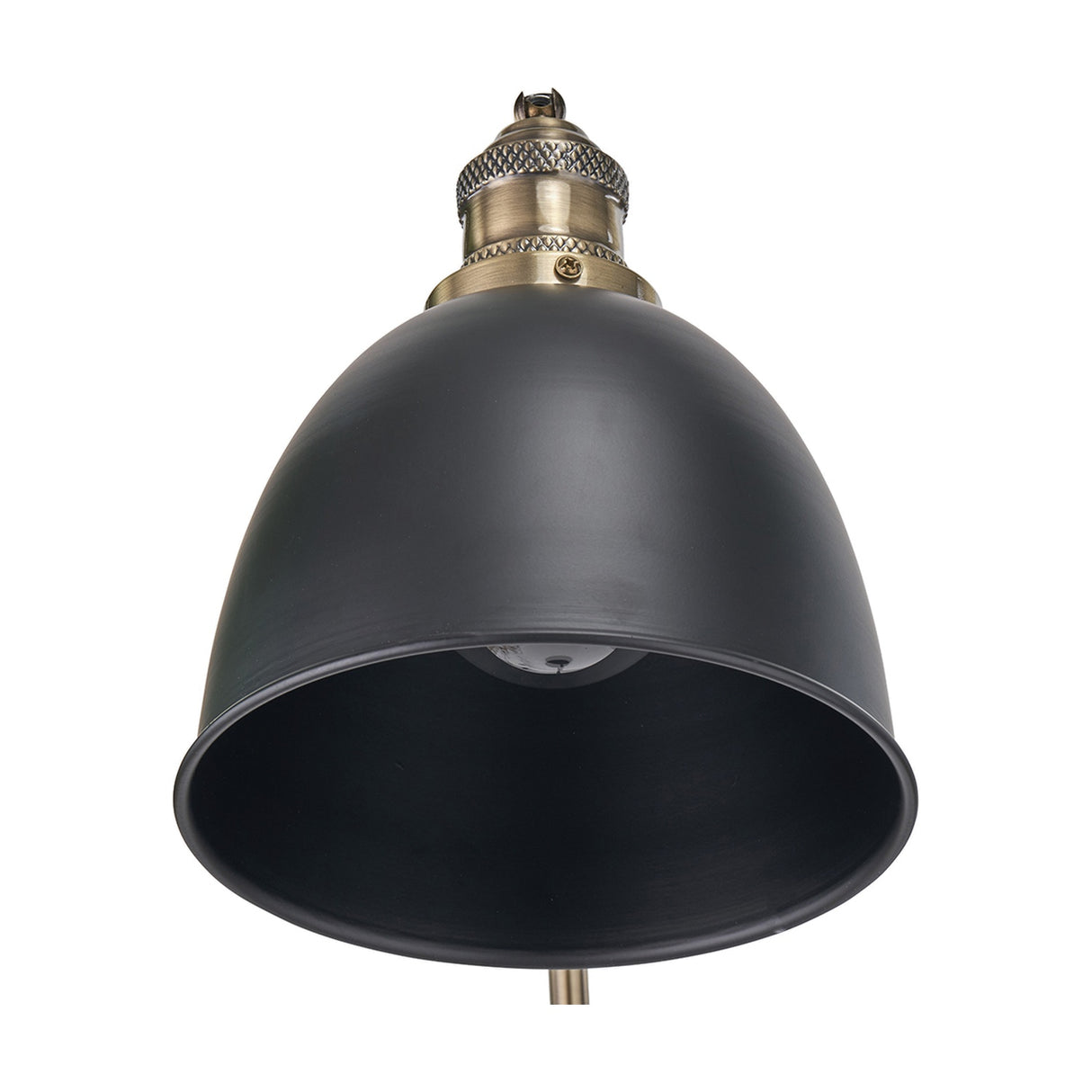 Augusto Black & Gold Task Floor Lamp - 170cm