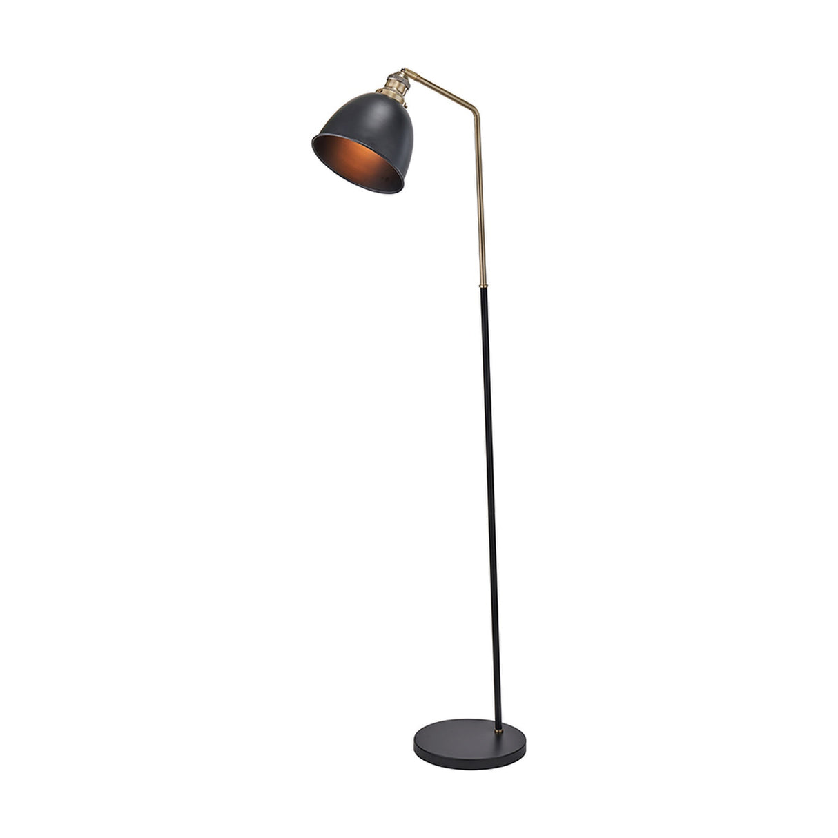 Augusto Black & Gold Task Floor Lamp - 170cm
