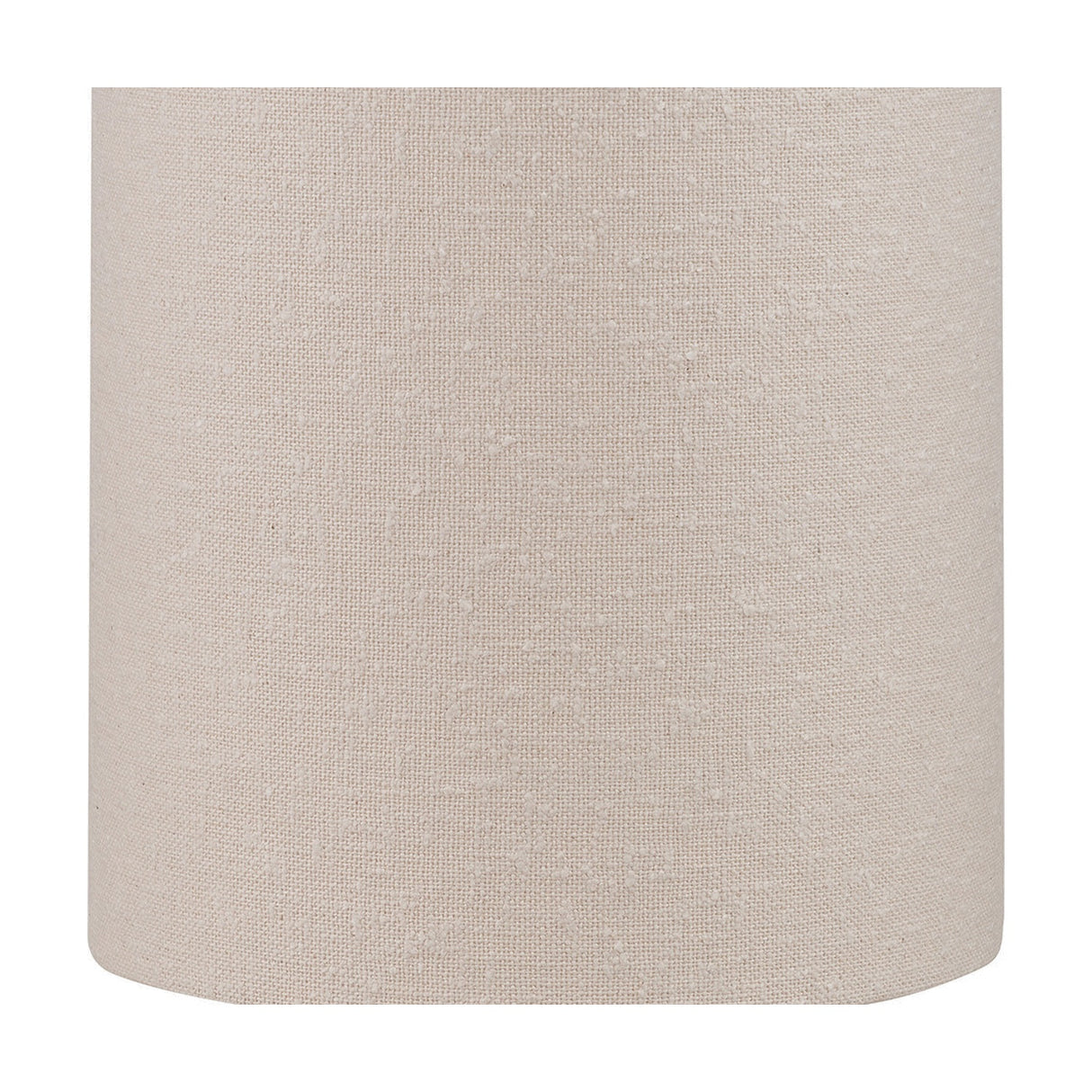 Mirissa White Slubby Handloom Fabric Floor Lamp - 129cm