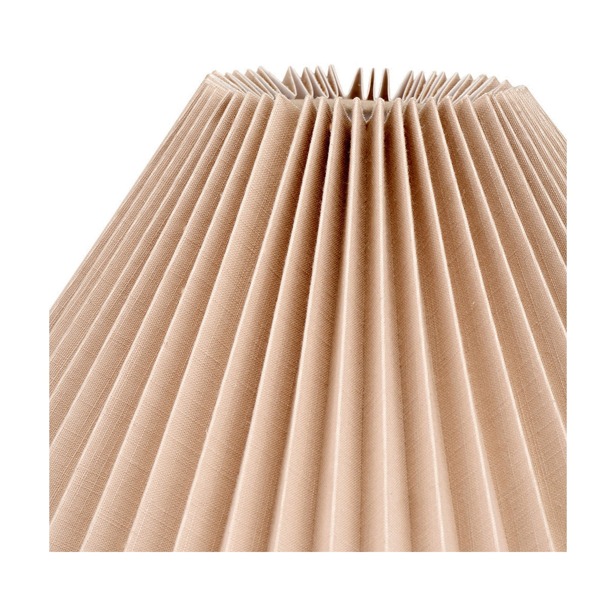Palau Rattan Wave Floor Lamp with Linen Hard Shade - 155cm