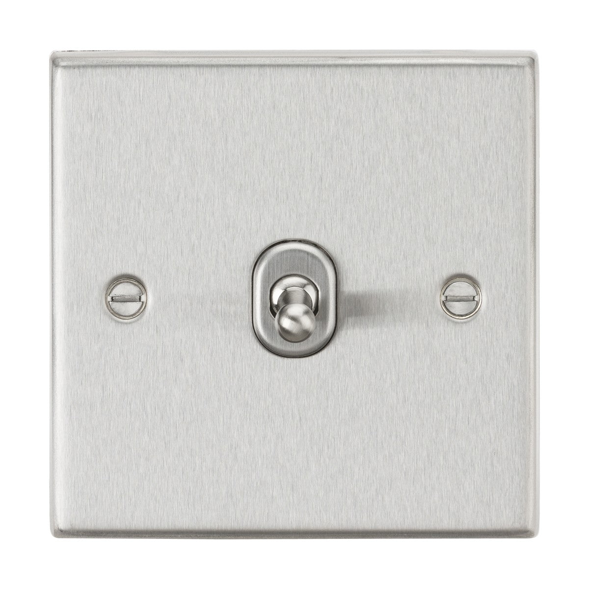 10AX 1G Intermediate Toggle Switch - Brushed Chrome