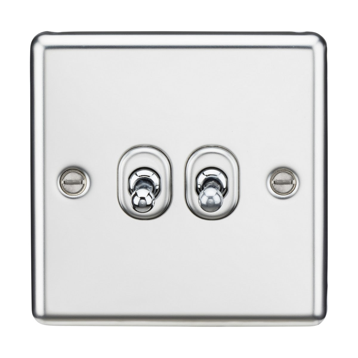 10AX 2G 2-way Toggle Switch - Polished Chrome