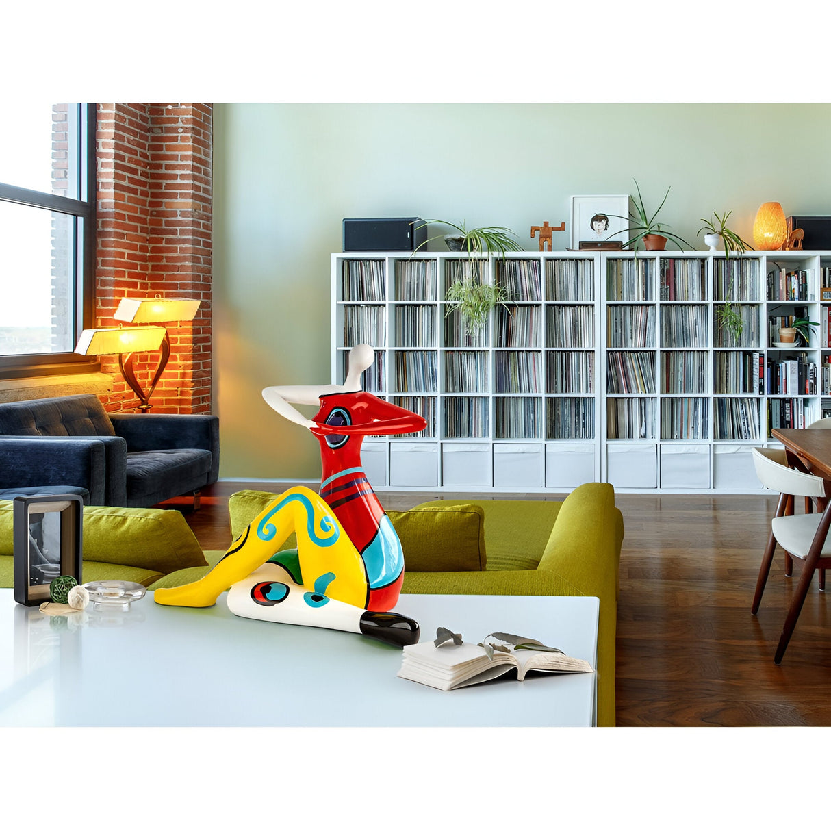 Femme Multicolour Woman Figurine - 51cm