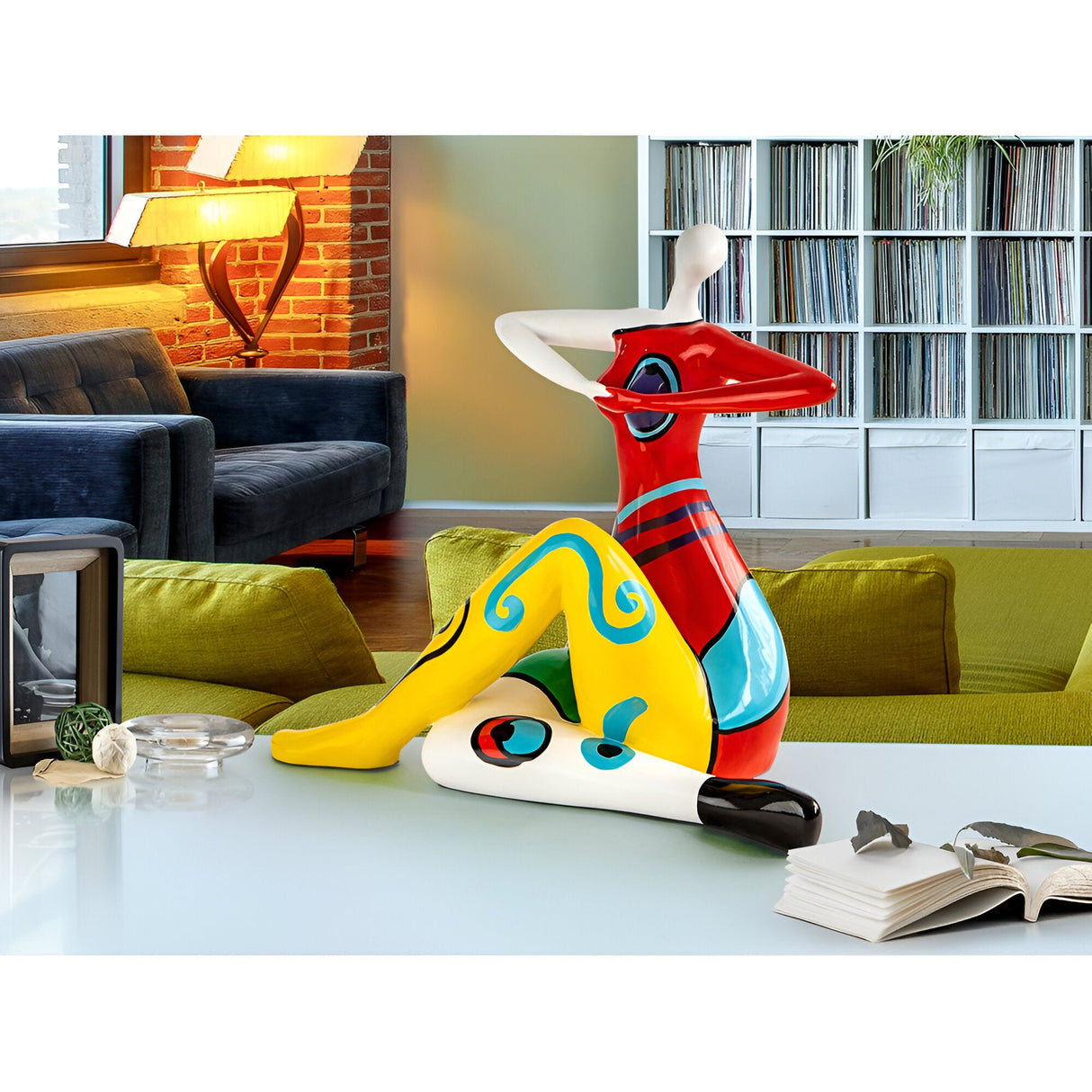 Femme Multicolour Woman Figurine - 51cm