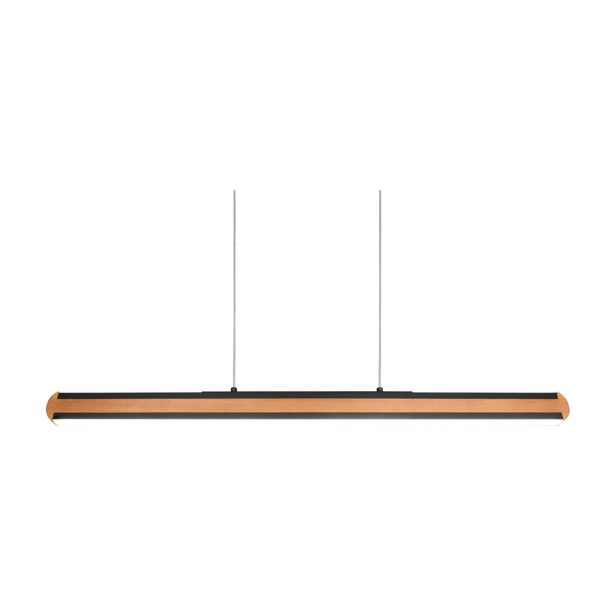 Deacon LED Up Down Wooden Pendant – Natural