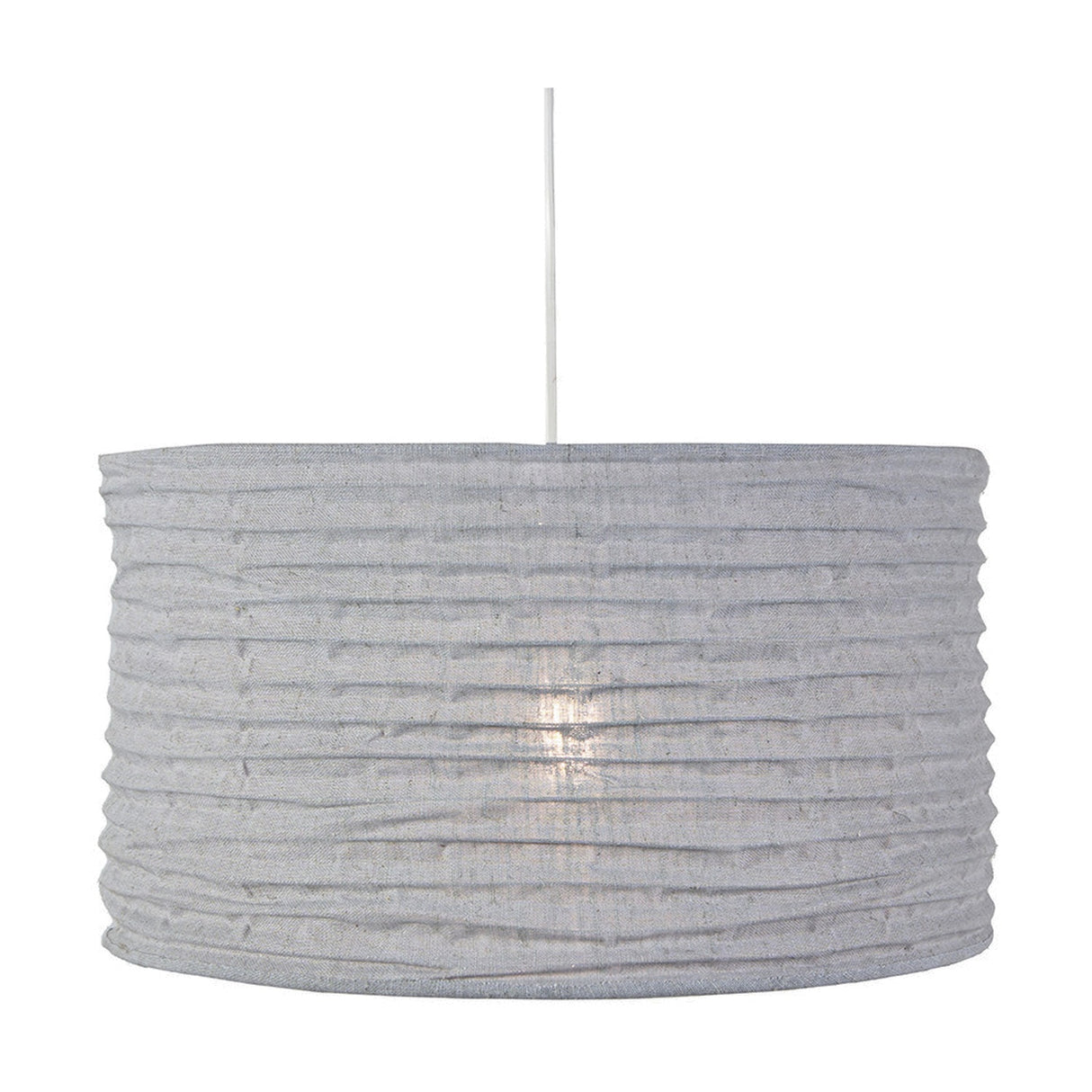 Patpong Grey Jute Non Elec Pendant Light - 50cm