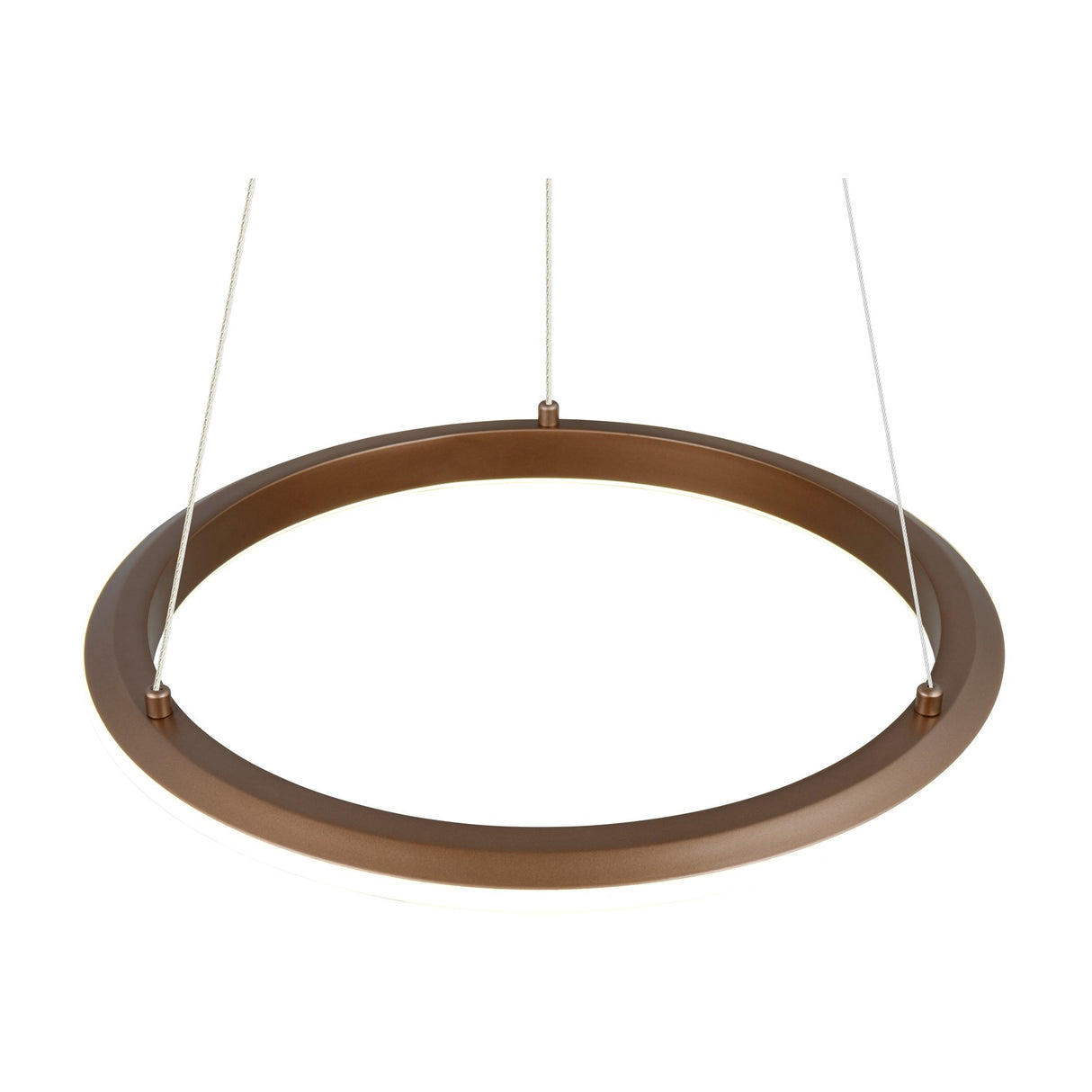Amador LED Ring 45cm Chandelier – Coffee