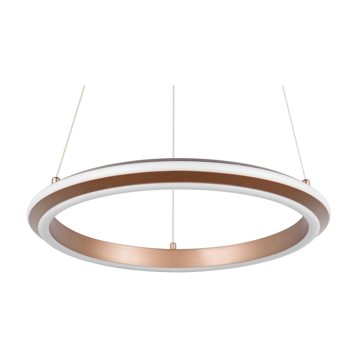 Amador LED Ring 45cm Chandelier – Coffee