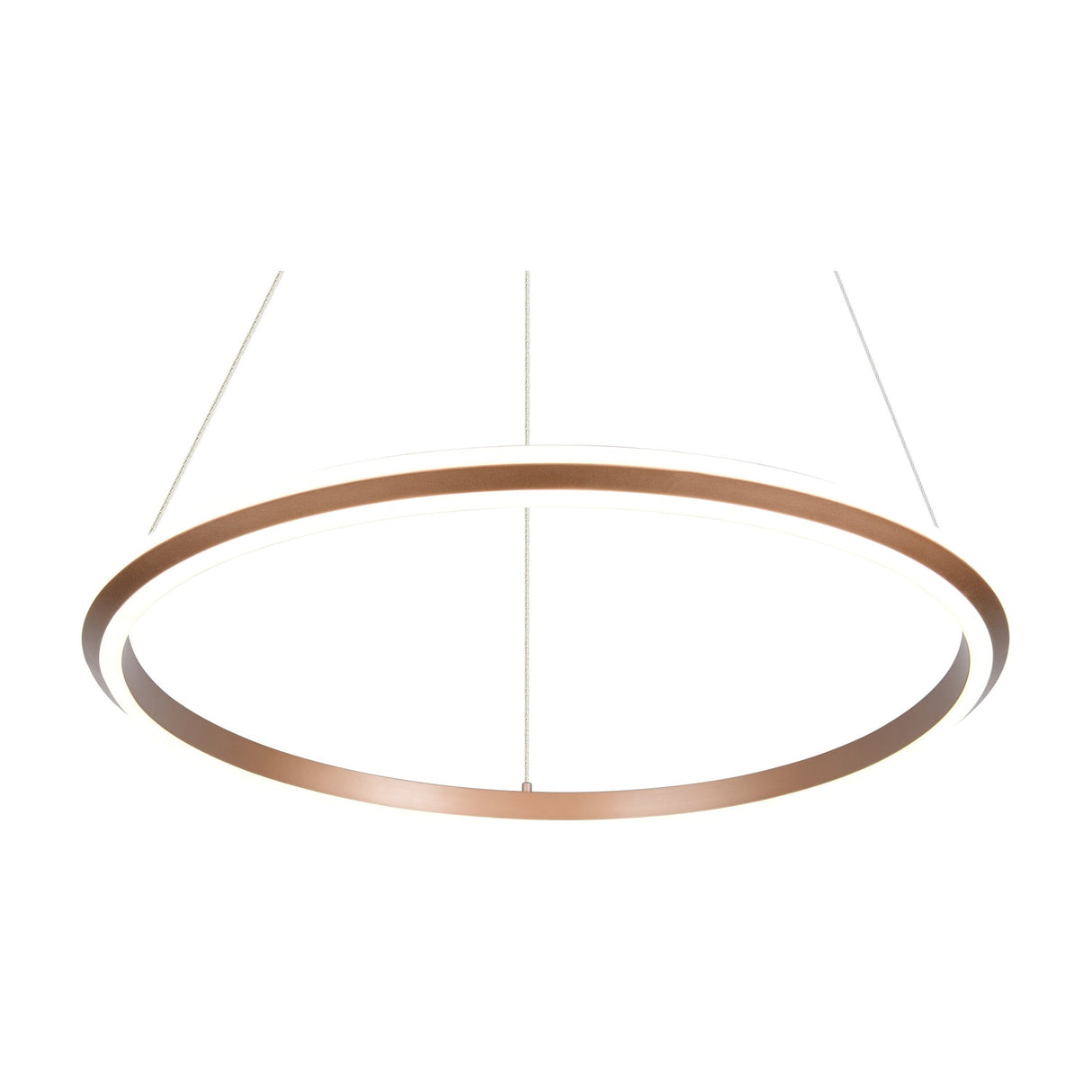 Amador LED Ring 75cm Chandelier – Coffee
