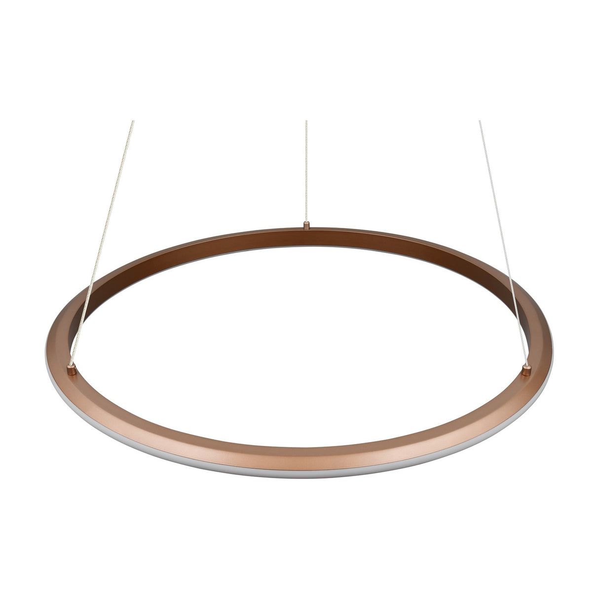 Amador LED Ring 75cm Chandelier – Coffee