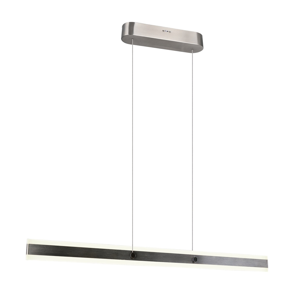 Arcola LED Up Down Linear 115cm Pendant – Satin Nickel