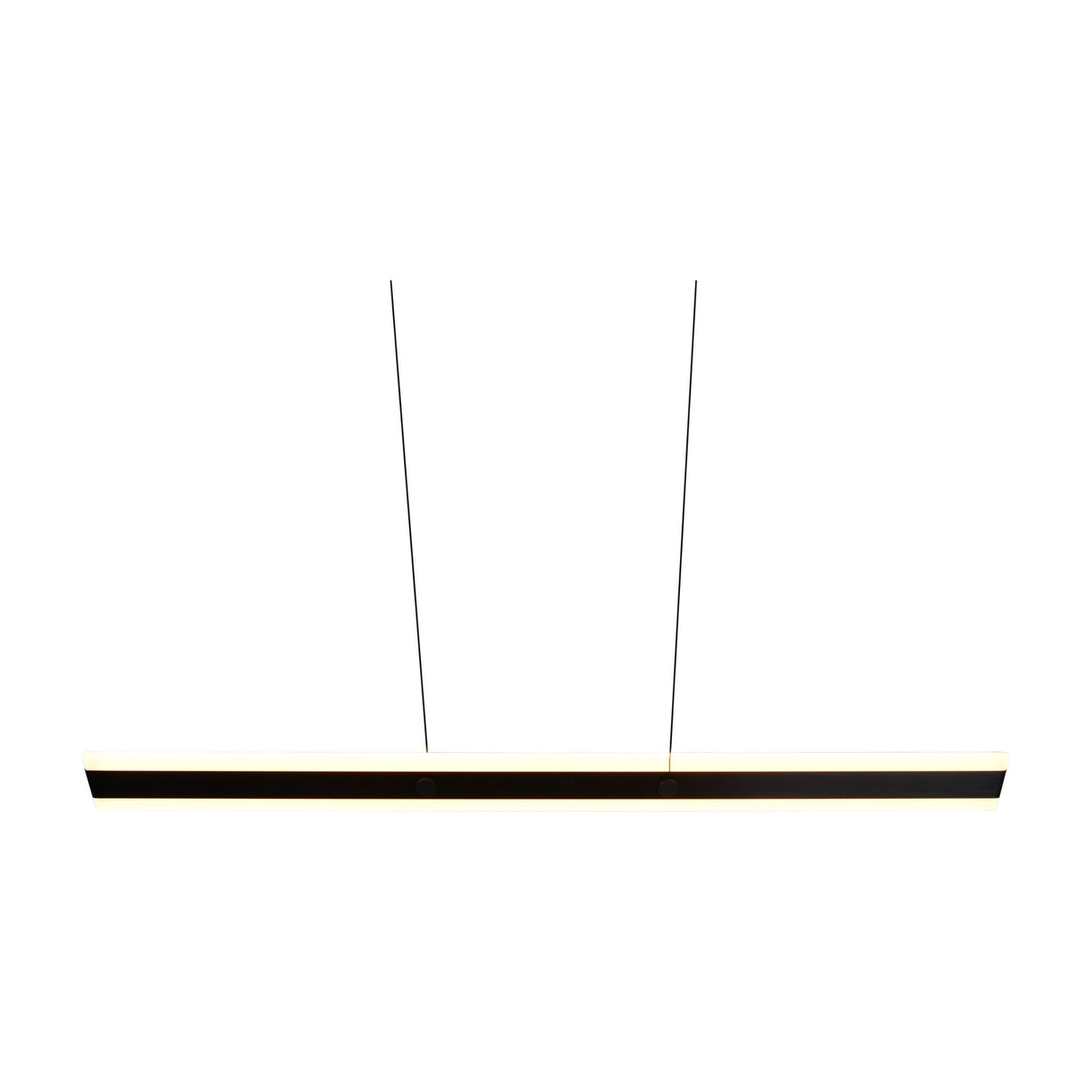 Arcola LED Up Down Linear 115cm Pendant – Matt Black