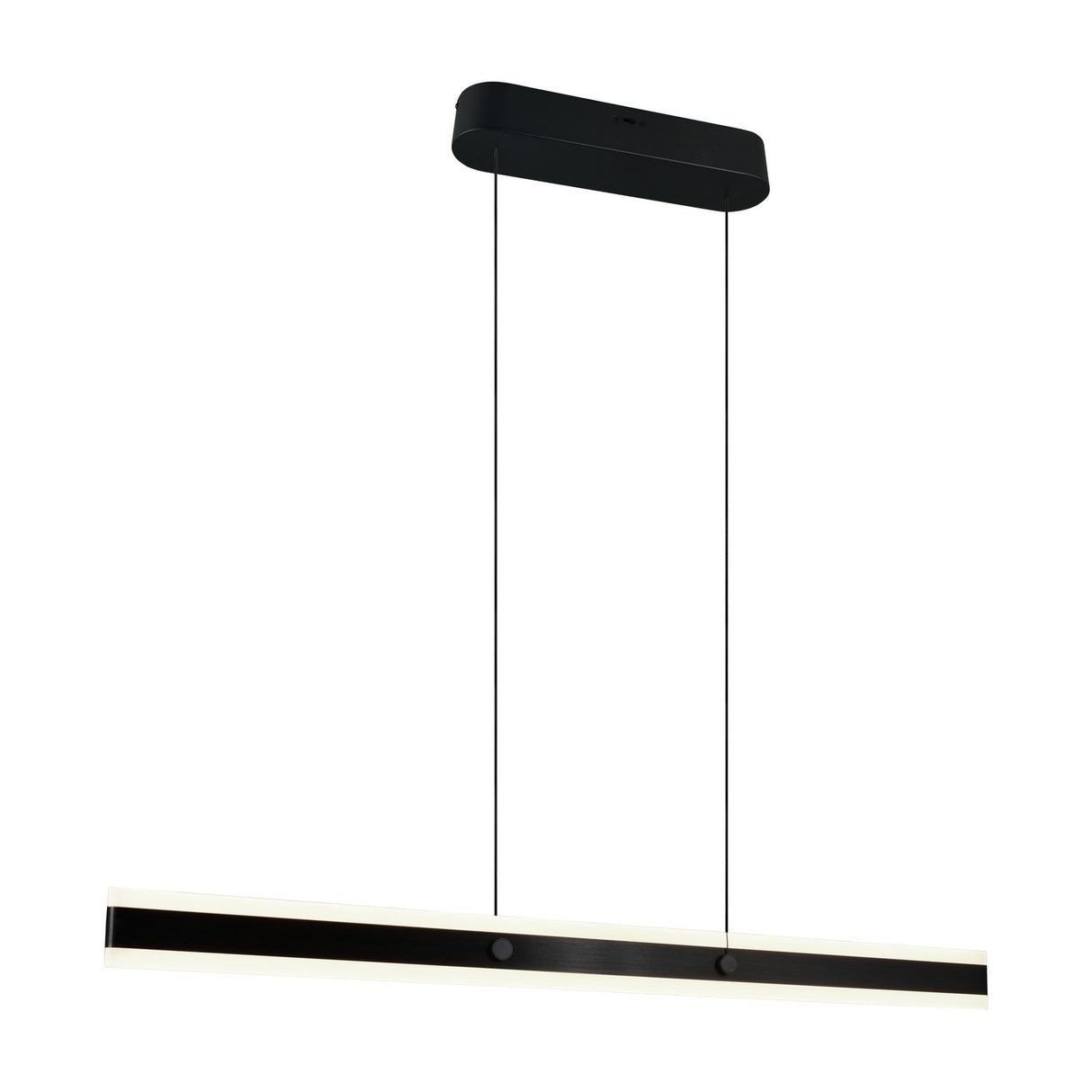 Arcola LED Up Down Linear 115cm Pendant – Matt Black