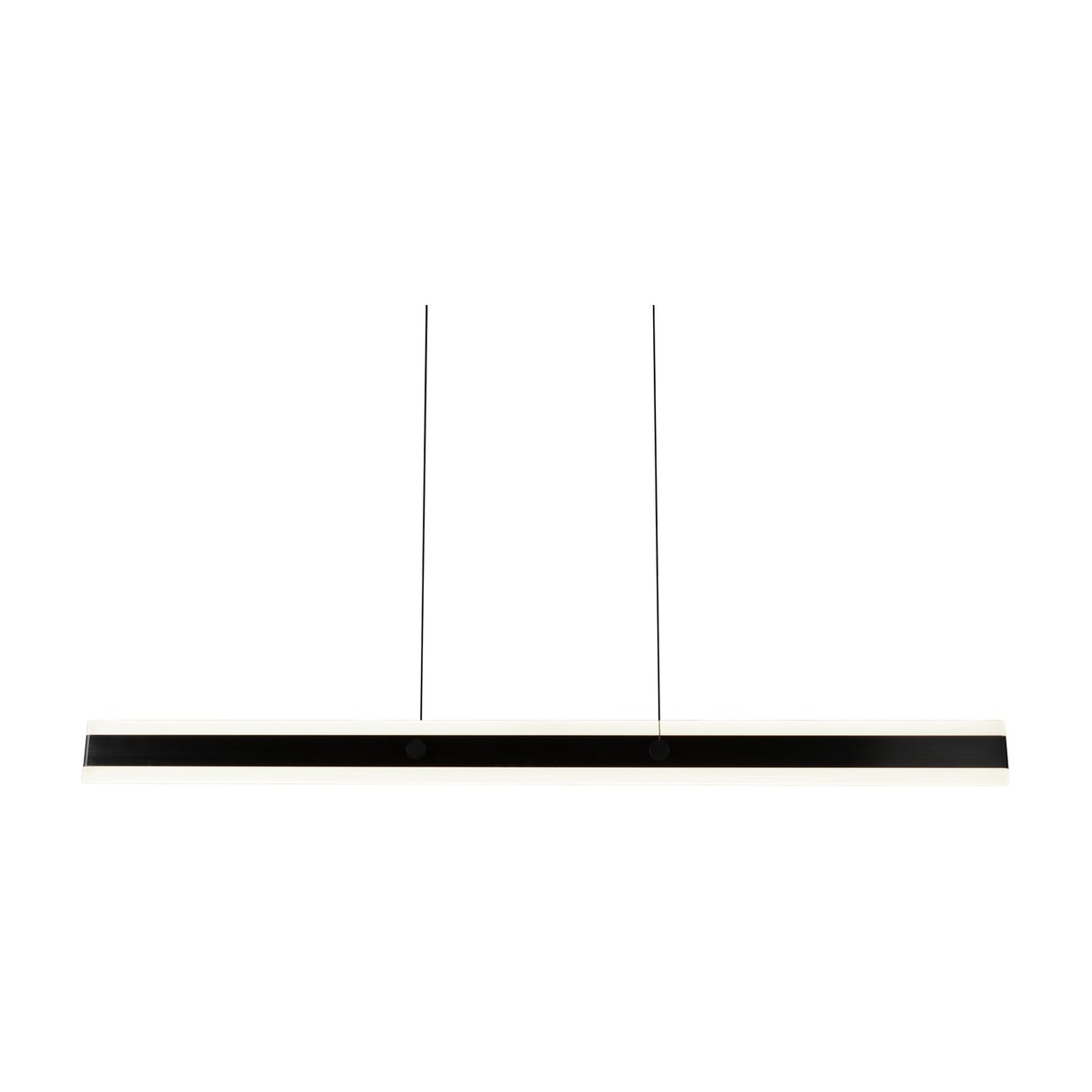 Arcola LED Up Down Linear 115cm Pendant – Matt Black