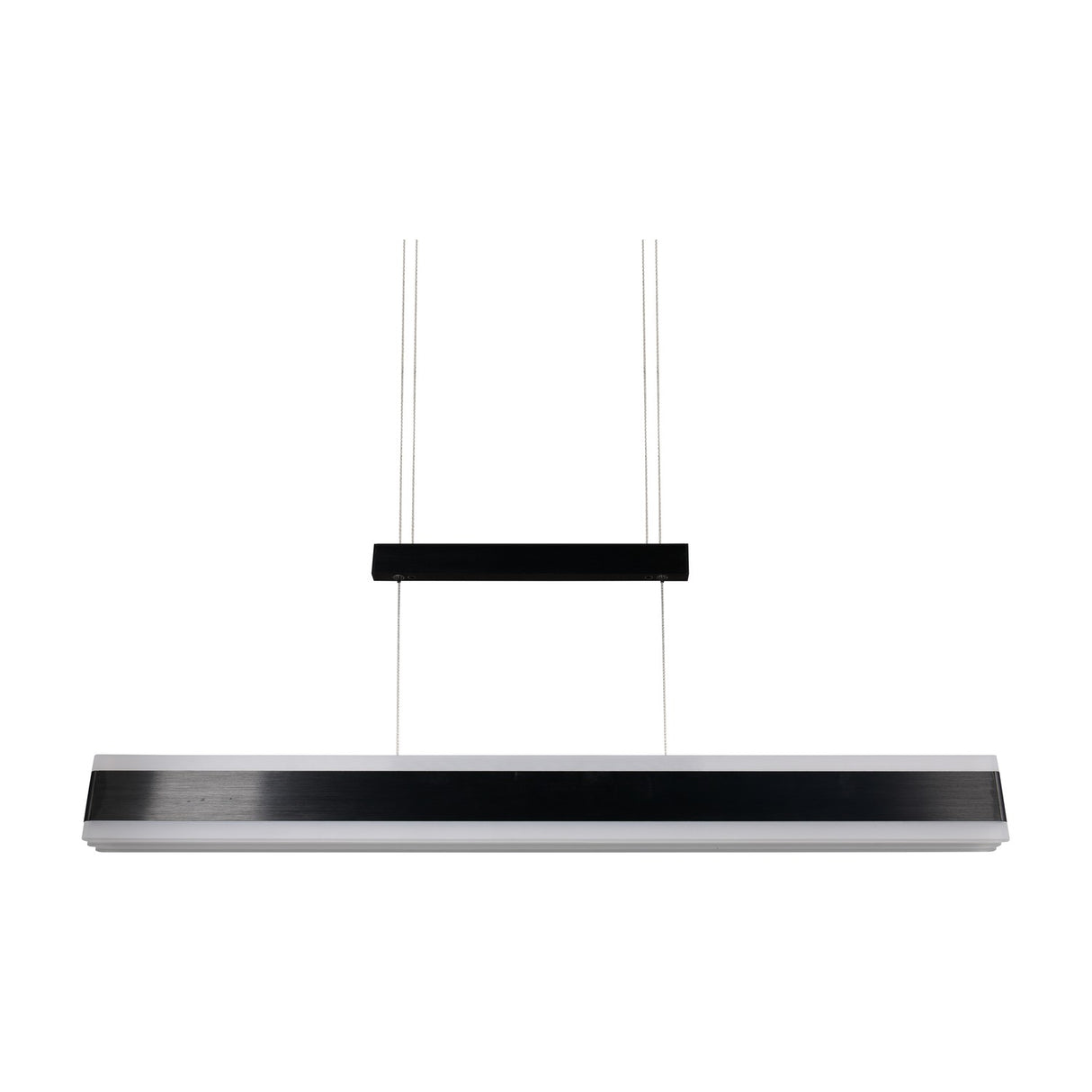 Arcola LED Up Down Linear 152cm Pendant – Matt Black