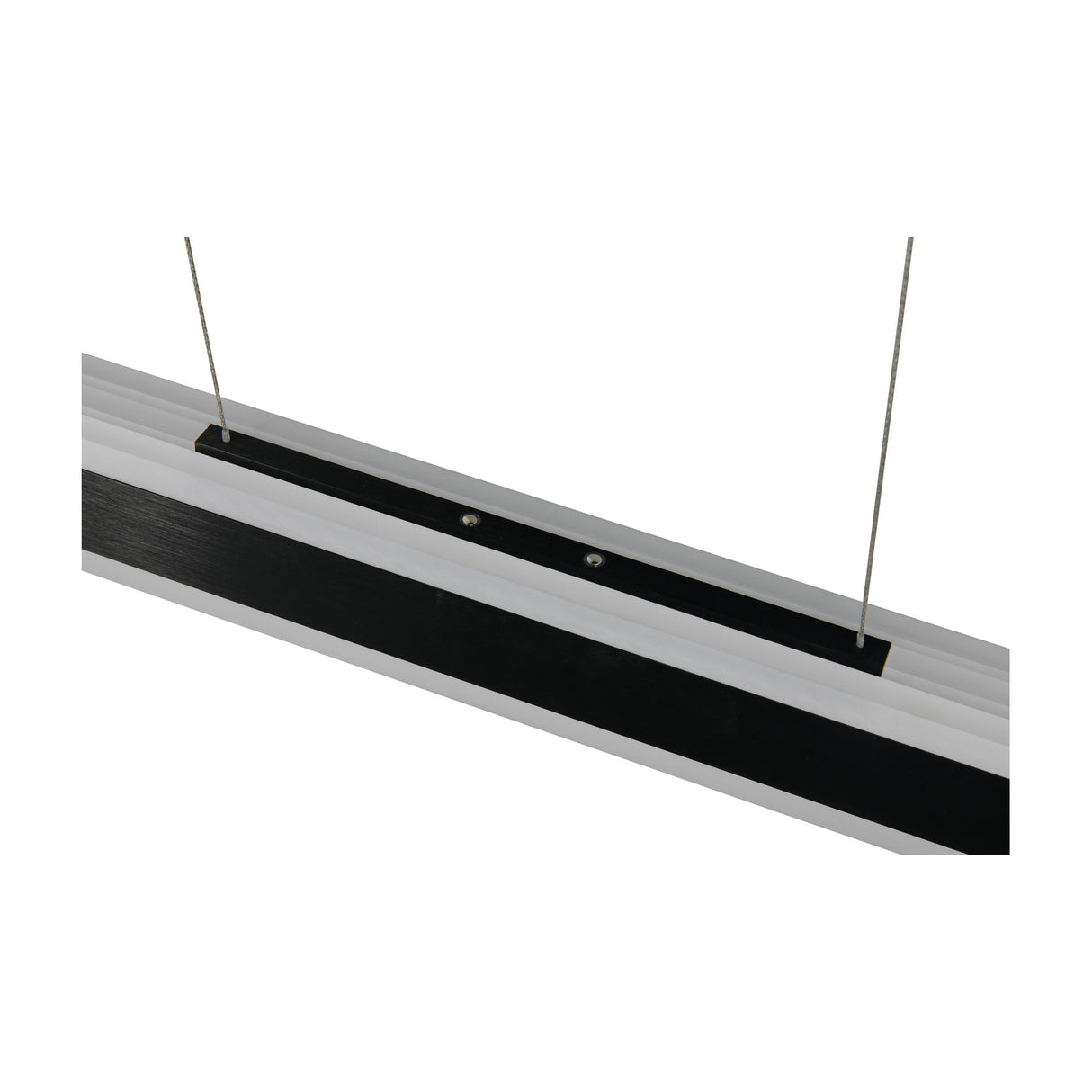 Arcola LED Up Down Linear 152cm Pendant – Matt Black