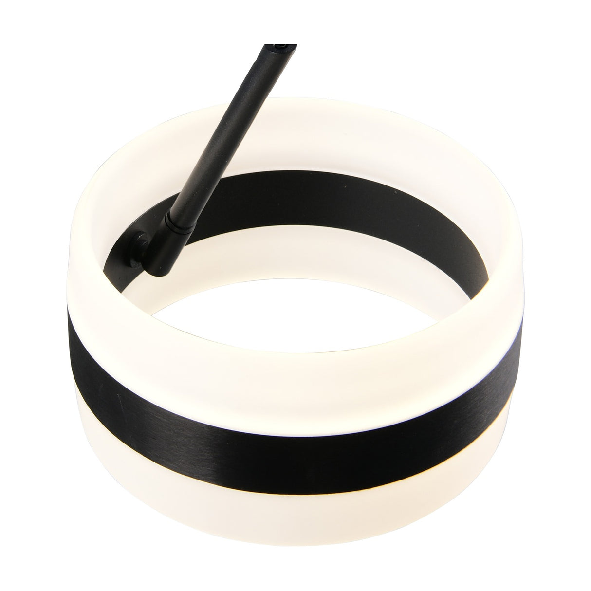 Dios LED Glass Chandelier – Matt Black