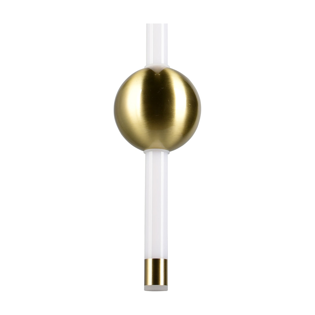 Melita LED Globe Pendant – Satin Brass