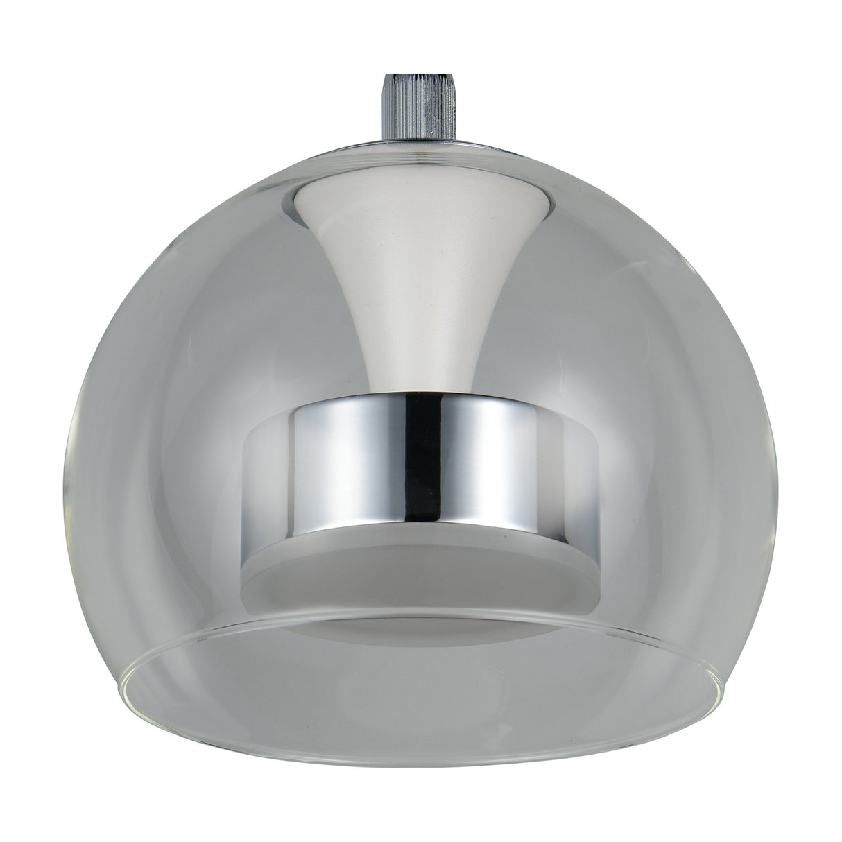 Flynt LED Globe Pendant – Chrome