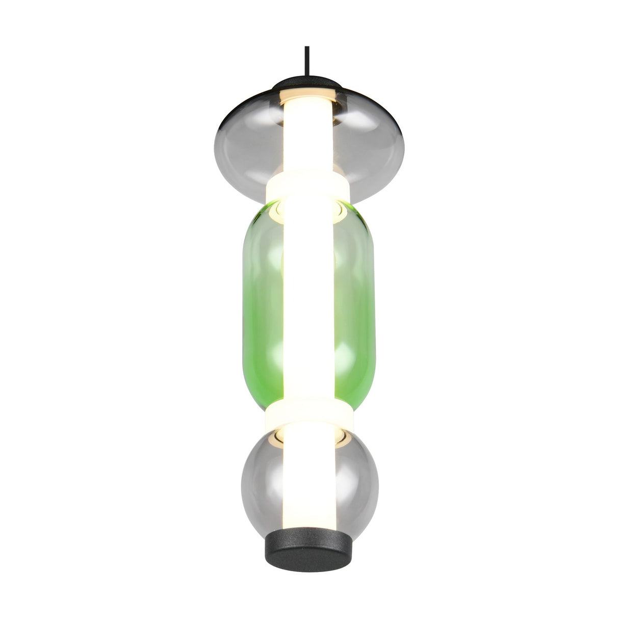 Minerva LED Glass Pendant – Multicoloured
