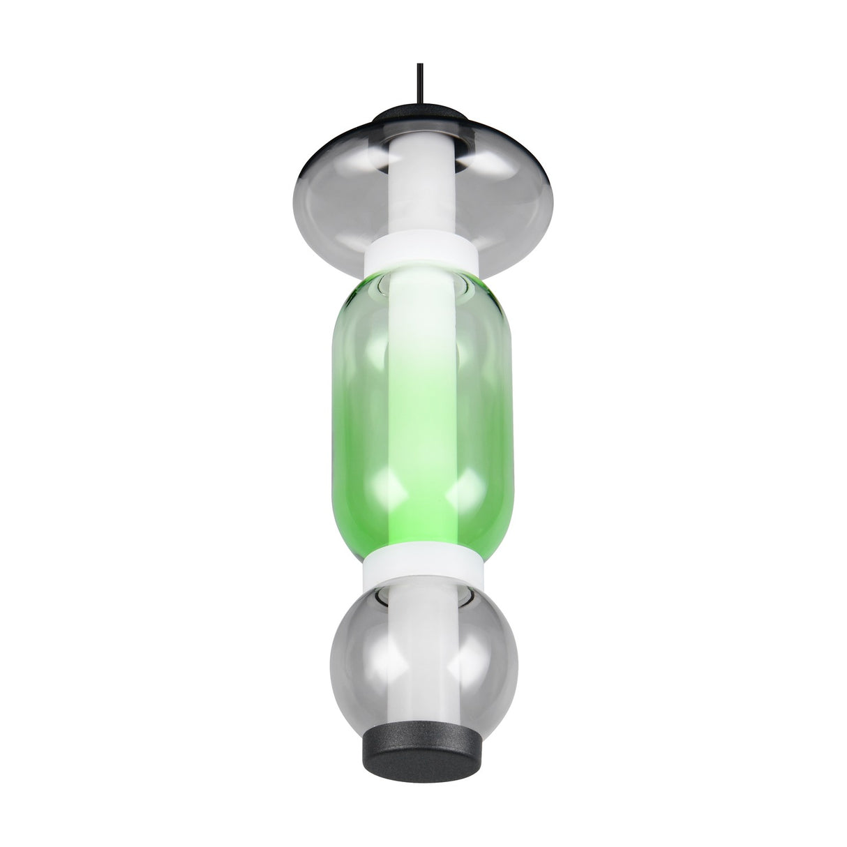 Minerva LED Glass Pendant – Multicoloured