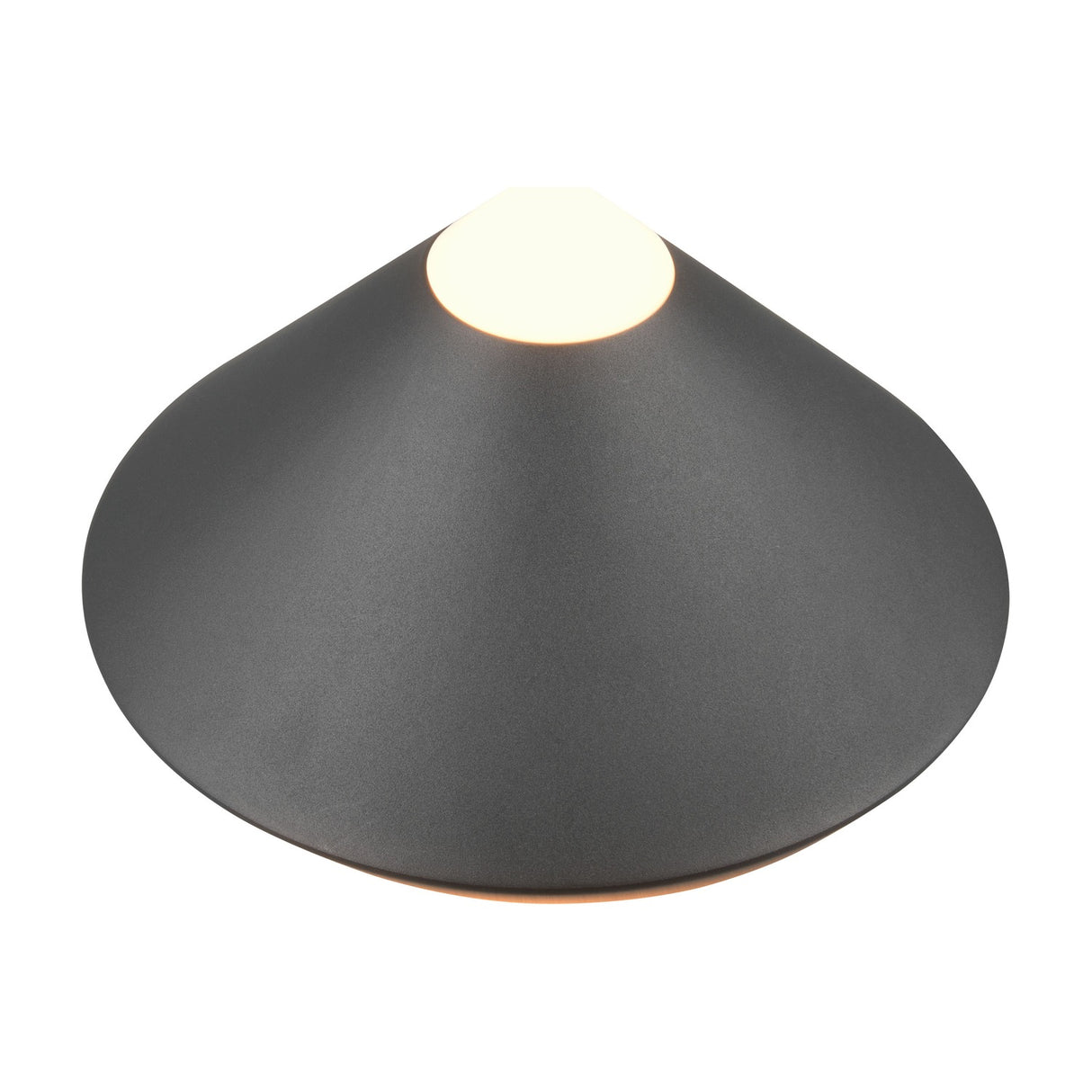 Laguna LED Cone 30cm Pendant – Matt Black