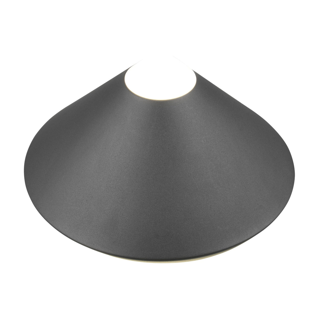 Laguna LED Cone 30cm Pendant – Matt Black