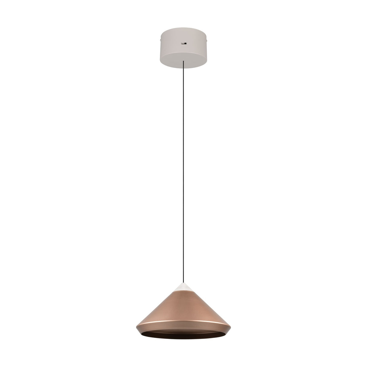 Laguna LED Cone 30cm Pendant – Coffee