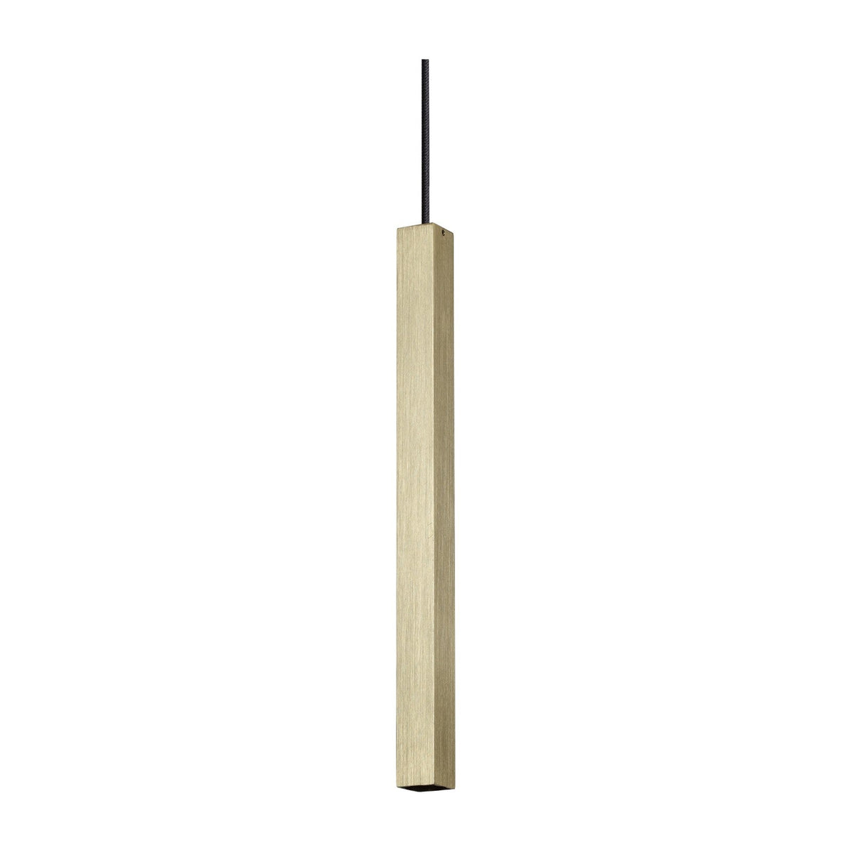 Look Square LED Pendant Light 30mm - Brass