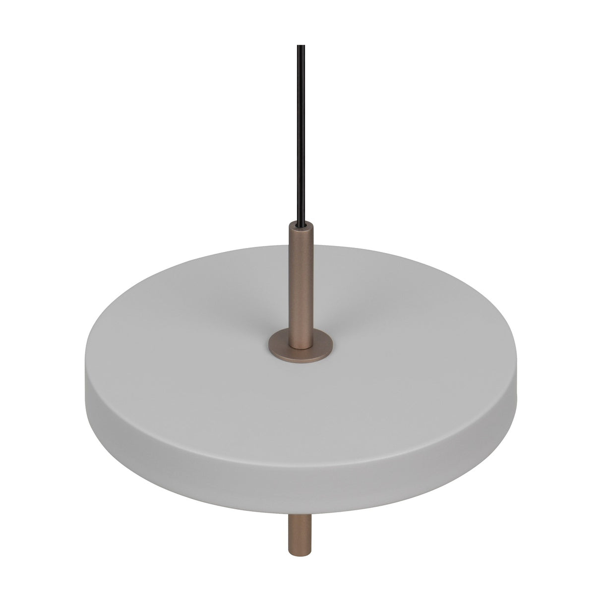 Keaton 20cm LED Glass Chandelier – Warm Grey