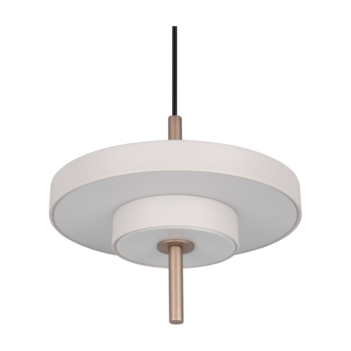 Keaton 20cm LED Glass Chandelier – Warm Grey