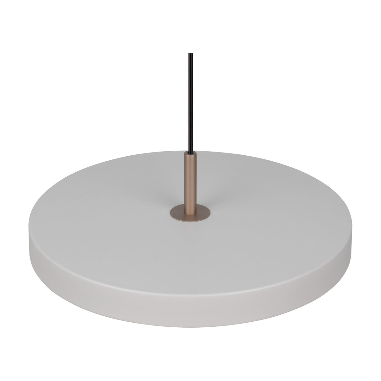 Keaton 40cm LED Glass Chandelier – Warm Grey