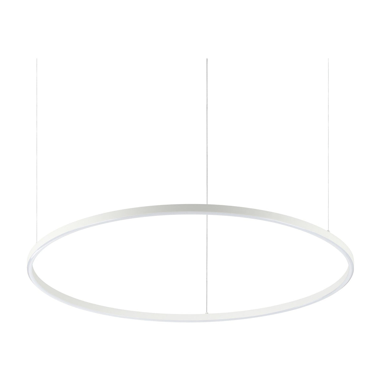 Oracle Slim Round Pendant Light 900mm 2700K - White