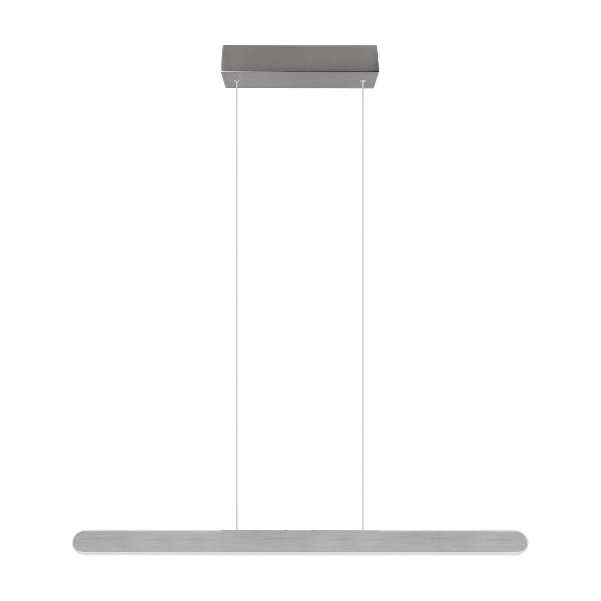 Helios LED Up Down Linear Pendant – Brushed Aluminium