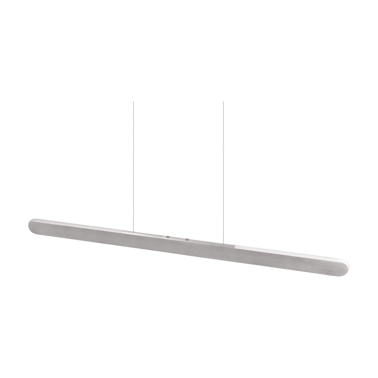 Helios LED Up Down Linear Pendant – Brushed Aluminium